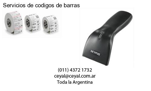 Servicios de codigos de barras