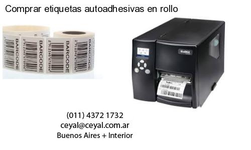 Comprar etiquetas autoadhesivas en rollo