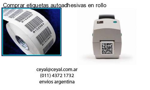 Comprar etiquetas autoadhesivas en rollo