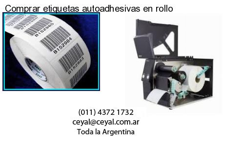 Comprar etiquetas autoadhesivas en rollo