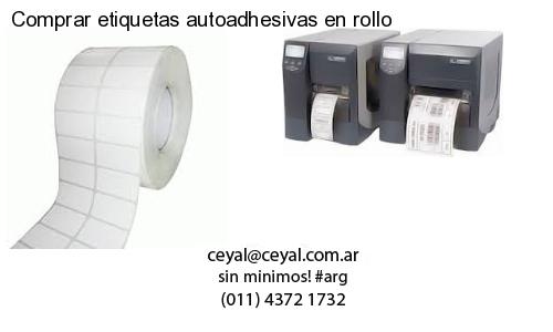 Comprar etiquetas autoadhesivas en rollo