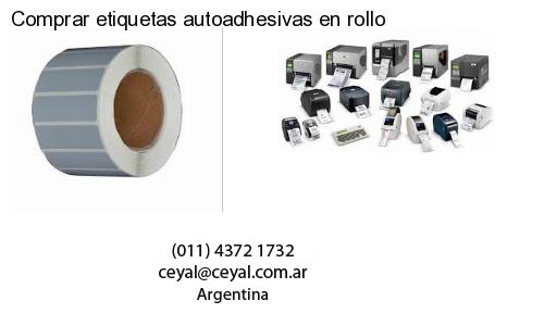 Comprar etiquetas autoadhesivas en rollo