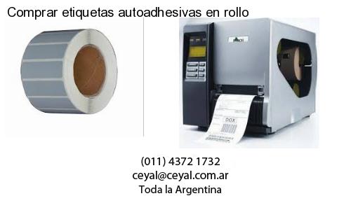 Comprar etiquetas autoadhesivas en rollo