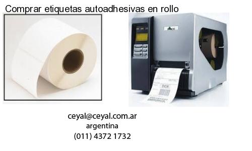 Comprar etiquetas autoadhesivas en rollo