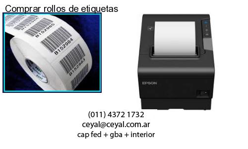 Comprar rollos de etiquetas