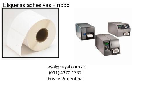 Etiquetas adhesivas   ribbo