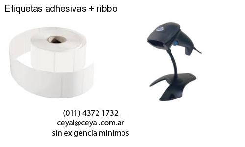 Etiquetas adhesivas   ribbo