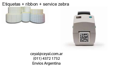 Etiquetas   ribbon   service zebra