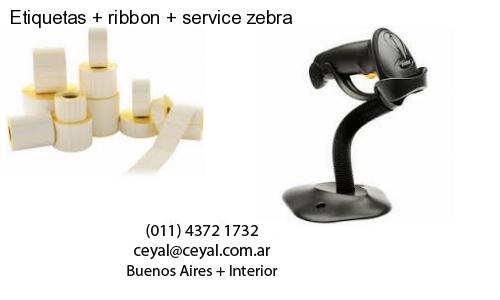 Etiquetas   ribbon   service zebra