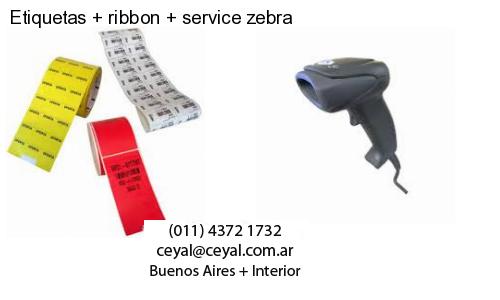 Etiquetas   ribbon   service zebra