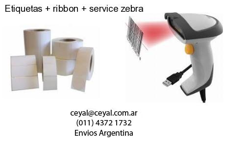 Etiquetas   ribbon   service zebra