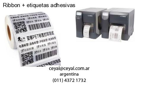 Ribbon   etiquetas adhesivas