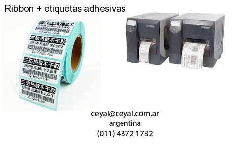 Ribbon   etiquetas adhesivas