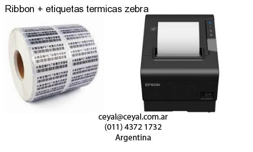 Ribbon   etiquetas termicas zebra