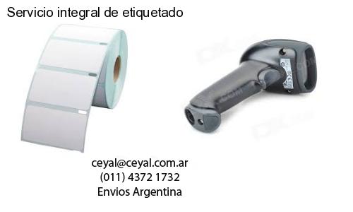 Servicio integral de etiquetado