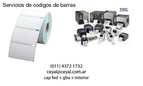 Servicios de codigos de barras