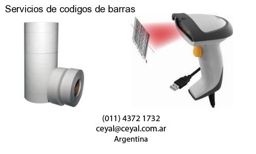 Servicios de codigos de barras