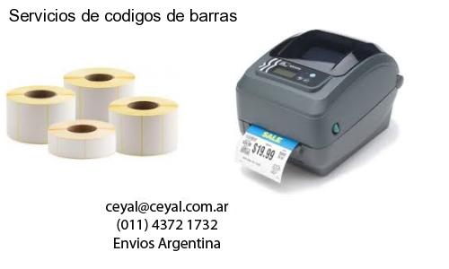 Servicios de codigos de barras