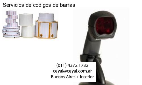 Servicios de codigos de barras