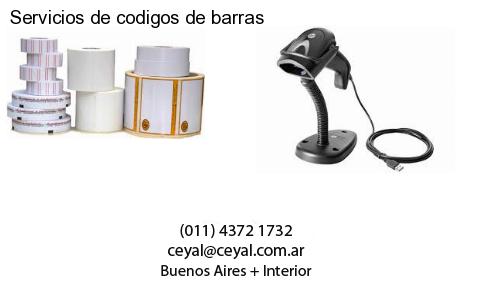 Servicios de codigos de barras