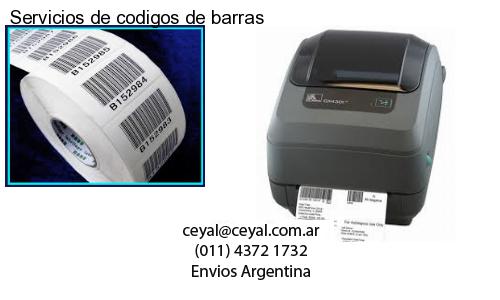 Servicios de codigos de barras