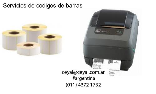 Servicios de codigos de barras