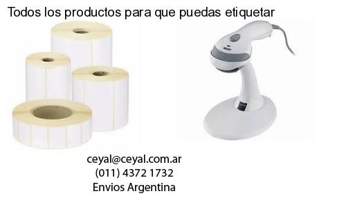 Todos los productos para que puedas etiquetar