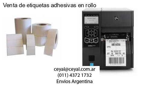 Venta de etiquetas adhesivas en rollo