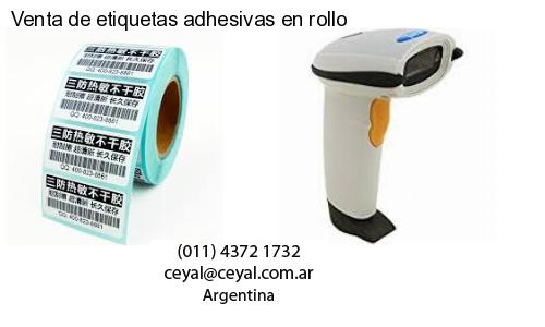 Venta de etiquetas adhesivas en rollo