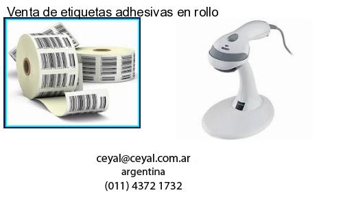 Venta de etiquetas adhesivas en rollo