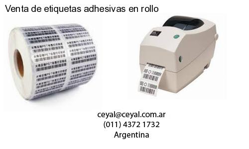 Venta de etiquetas adhesivas en rollo