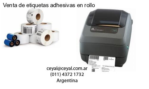 Venta de etiquetas adhesivas en rollo