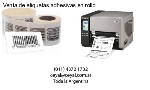 Venta de etiquetas adhesivas en rollo