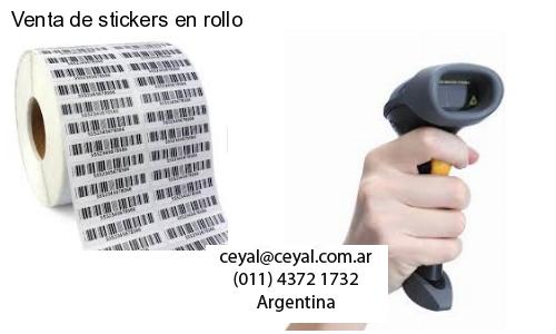 Venta de stickers en rollo