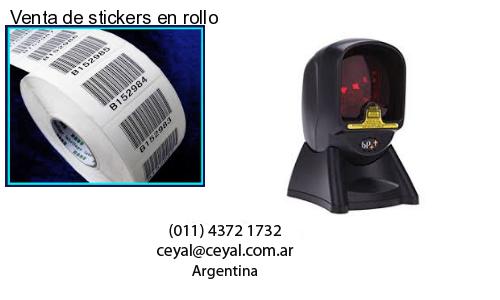 Venta de stickers en rollo