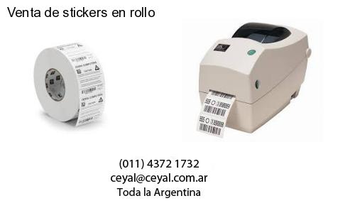 Venta de stickers en rollo