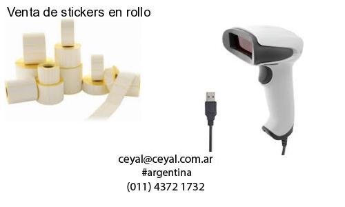 Venta de stickers en rollo