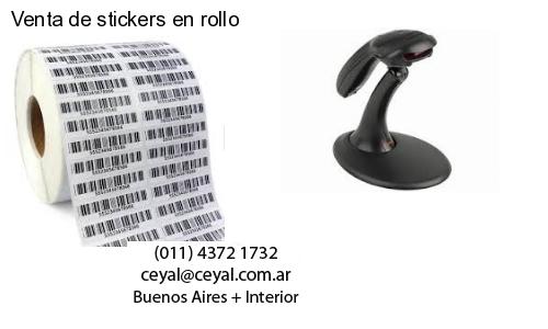 Venta de stickers en rollo