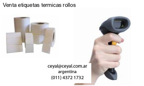 Venta etiquetas termicas rollos