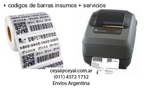   codigos de barras insumos   servicios