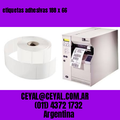 etiquetas adhesivas 188 x 66