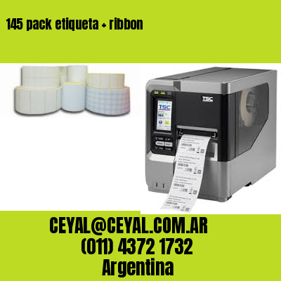 145 pack etiqueta   ribbon