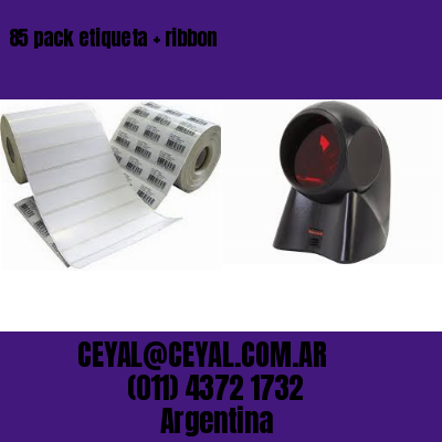 85 pack etiqueta   ribbon