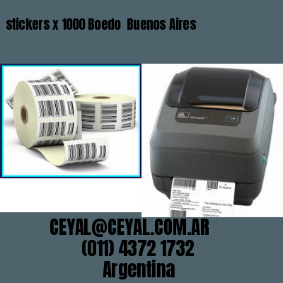 stickers x 1000 Boedo  Buenos Aires