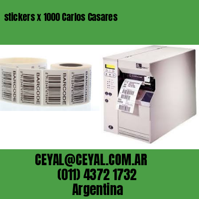 stickers x 1000 Carlos Casares