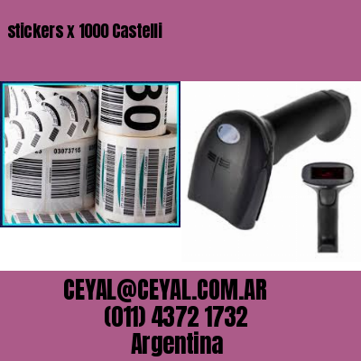 stickers x 1000 Castelli