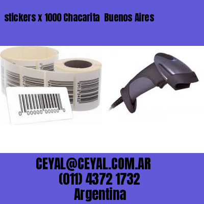 stickers x 1000 Chacarita  Buenos Aires