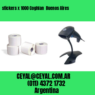 stickers x 1000 Coghlan  Buenos Aires