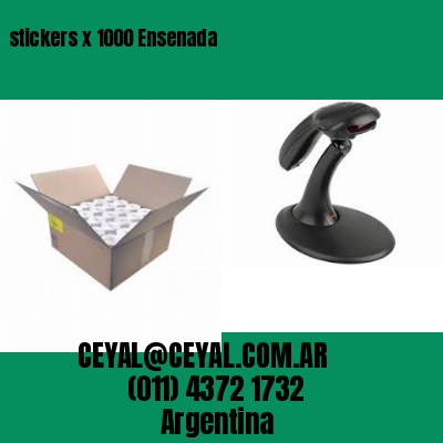 stickers x 1000 Ensenada