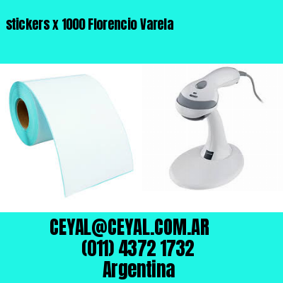 stickers x 1000 Florencio Varela